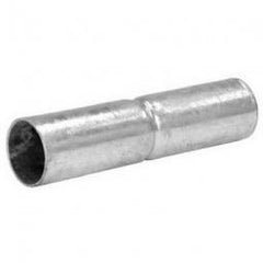 True Value 328592C Galvanized Chain Link Top Rail Sleeve 1-3/8 x 6 In.