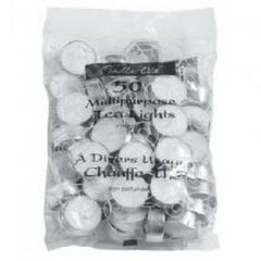 TRUE VALUE 4231595 50-Pack Tea Light Candles