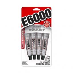 True Value 5510310 4PK.18OZ E6000 ADHESIVE