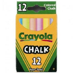 TRUE VALUE 51-0816 Crayola 12-Pack Colored Chalk