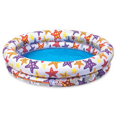 TRUE VALUE 59421EP Inflatable Pool, Stars Design, 48 x 10-In.