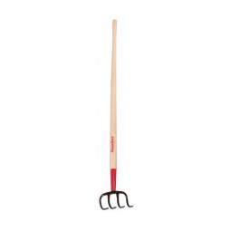 TRUE VALUE 68115 RAZOR-BACK CULTIVATOR 4-TINE FORGED STEEL WOOD HANDLE