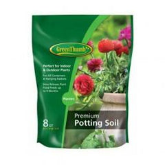 TRUE VALUE 72478870 Green Thumb Premium Potting Soil, 8-Qt. Replacement MPN