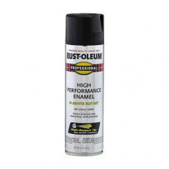 TRUE VALUE 7578-838 Fast Dry Professional 15 Oz Flat Black Spray Enamel Paint Voc Compliant