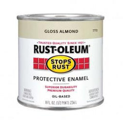 TRUE VALUE 7770-730 1/2Pt Alm Enamel Coating