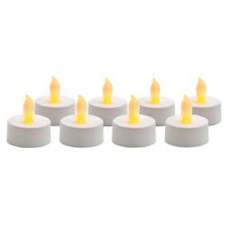 True Value CG10026WH8 Inglow Flameless Tea Light Candle, 8-Pk.