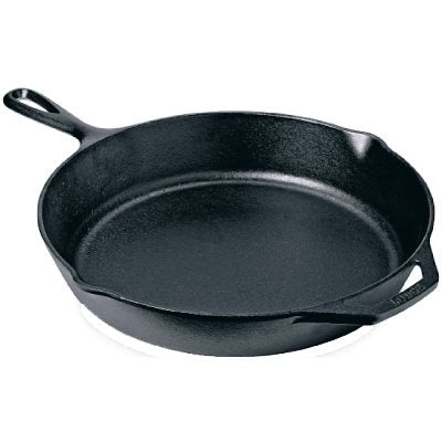 TRUE VALUE L10SK3 Lodge Logic Skillet, Seasoned Cast Iron, 2 x 12-In.