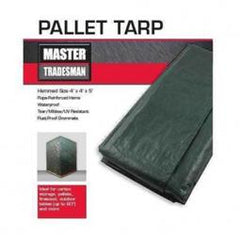 True Value MT12X20GREEN/BRO Master Tradesman Polyethylene Tarp, Green/Brown, 12 x 20-Ft.