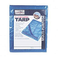 TRUE VALUE MT10X20BLUE Master Tradesman 10 x 20-Ft. Blue Polyethylene Tarp