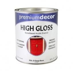 True Value PDLD-QT Premium Decor Deep Base Enamel Paint, Qt.