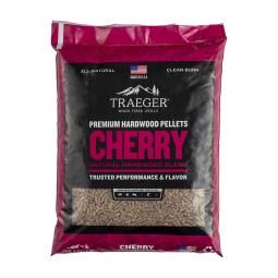 TRUE VALUE PEL309 Traeger Barbeque Pellets Cherry Hardwood 20-Lb Bag