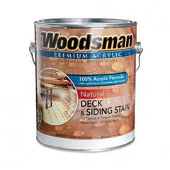 True Value WNC2-GL Woodsman Acrylic Deck, Siding & Fence Stain, Natural Redwood, 1-Gal. WNC2-GL