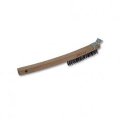 TRUE VALUE WBS319 CURVED L BRUSH/SCRAPER EA