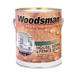 TRUE VALUE WSOV24-GAL Woodsman Oil House & Trim Stain, Solid-Color, Redwood, 1-Gal., Must Purchase in Quantities of 2