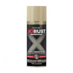 TRUE VALUE XOP23-AER X-O Rust Anti-Rust Enamel Paint & Primer Almond Gloss 12-oz Spray