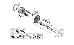 GROHE 29137000 Grohtherm Three Handle Thermostatic Valve Trim in Chrome