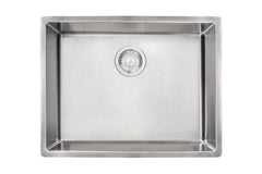 Franke CUX11021 Cube 22-3/4 x 17-3/4 in. No Hole Stainless Steel Single Bowl Undermount Kitchen Sink