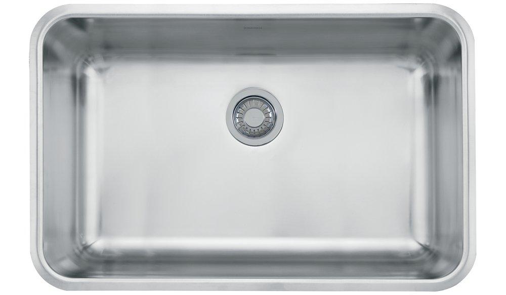 Franke GDX11028 Grande 30-1/8 x 19-1/8 in. No Hole Stainless Steel Single Bowl Undermount Kitchen Sink