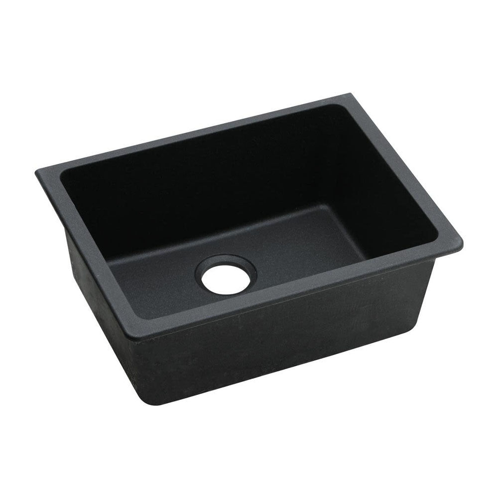 ELKAY ELGU2522BK Single Bowl Undermount Sink Black