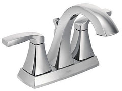 Moen 6901 Voss Two Handle Centerset Bathroom Sink Faucet in Chrome