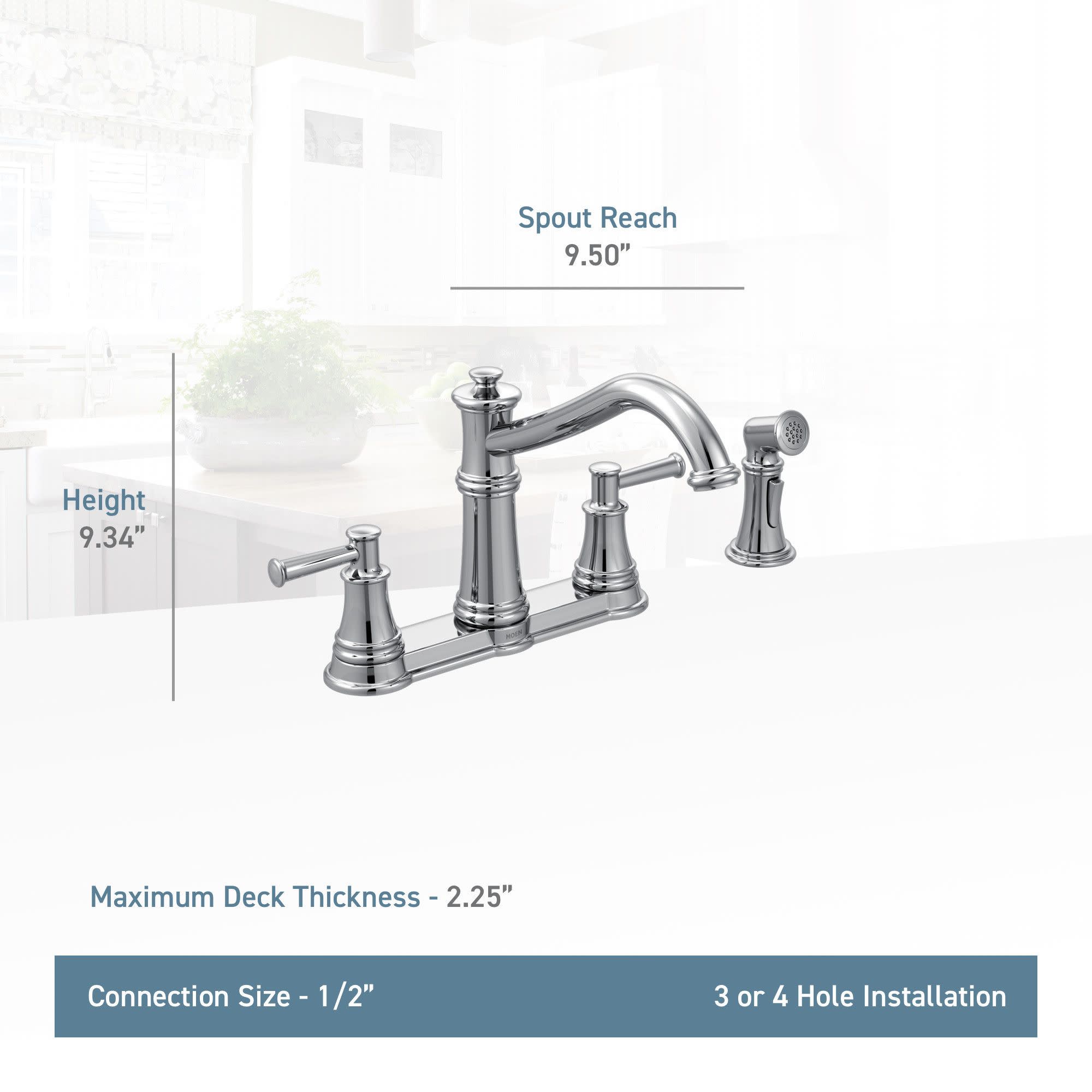 MOEN 7255C KITCHEN FAUCETS
