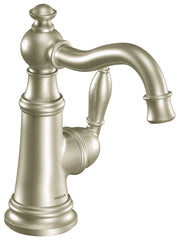 Moen S42107BN Weymouth Single Handle Bathroom Faucet in Brushed Nickel