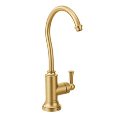 Moen S5510BG Sip Single Handle Lever Bar Faucet in Brushed Gold