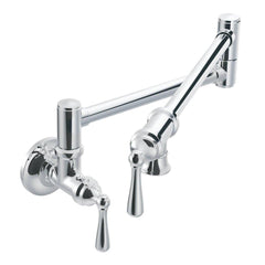 Moen S664 Traditional Wall Mount Pot Filler Chrome