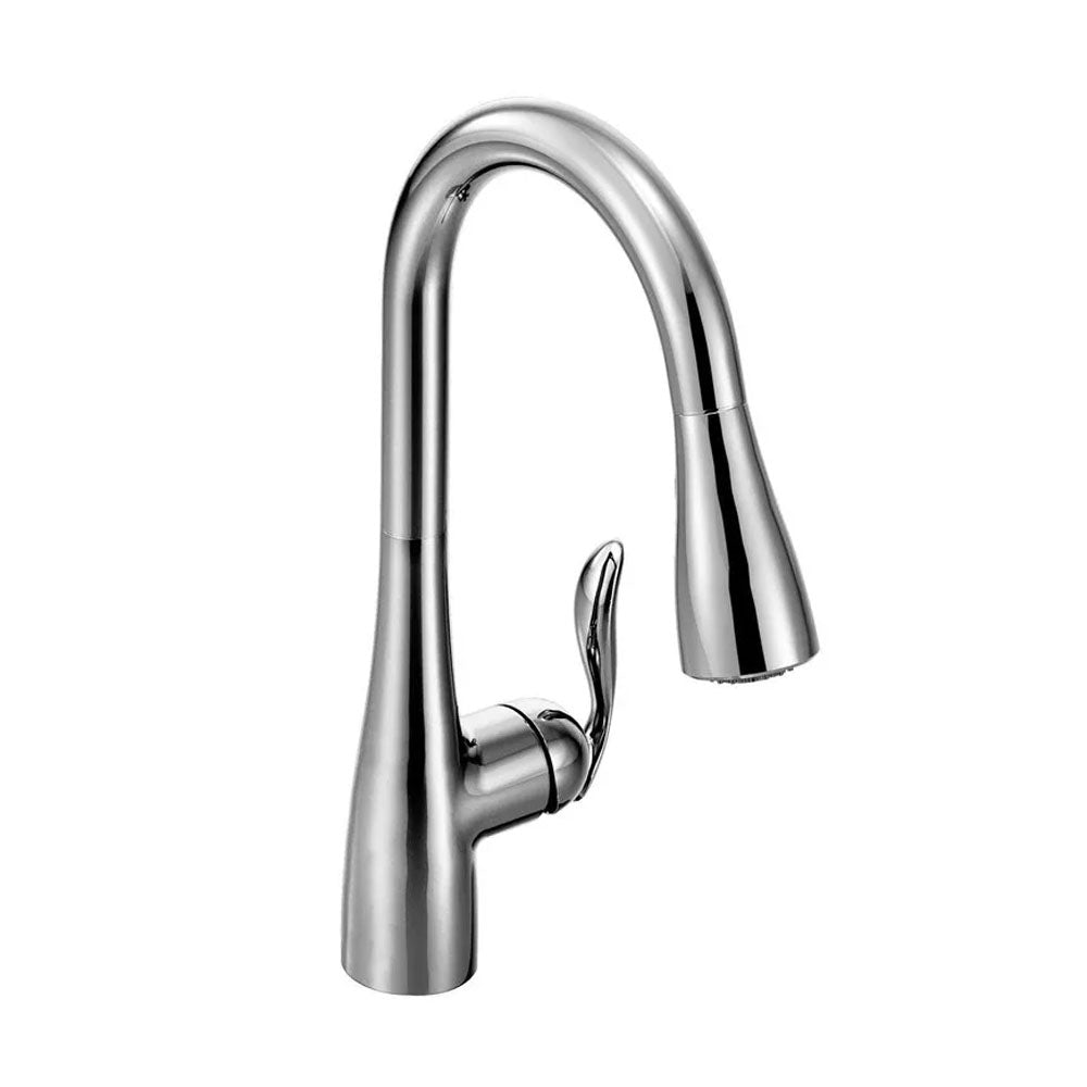 Moen M7594C Arbor Chrome one-handle pulldown kitchen faucet