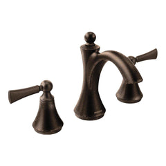 Moen T4520ORB Wynford Two Handle Widespread Bathroom Sink Faucet in Oil Rubbed Bronze