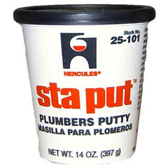 Oatey 570566 Hercules Sta Put 14-Ounce Plumbers Putty