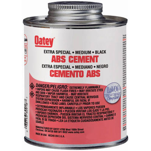 OATEY SCS 127864 QT EXTRA SPECIAL ABS CEMENT 1 QT