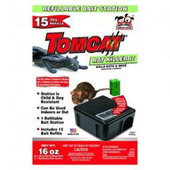 TRUE VALUE 0370910 Tomcat Rat Killer Bait Station Refillable