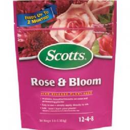 TRUE VALUE 1009501 Scotts Slow Release Rose/Bloom Food 12-4-8 (3 LB) REPLACEMENT MPN