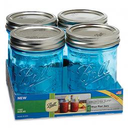 True Value 1440069023 4PK PT BLU MASON JAR