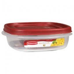 TRUE VALUE 1777086 Rubbermaid Easy-Find Lid Food Storage Container, 3-Cups