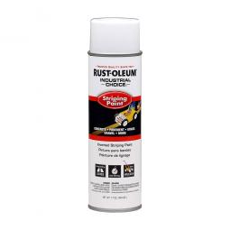 TRUE VALUE 1691838 Rust-Oleum Industrial Choice Striping Paint White 17-oz Inverted Aerosol