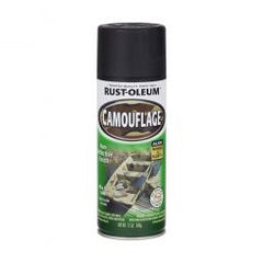 TRUE VALUE 1916-830 12Oz Camo Black Spring Paint