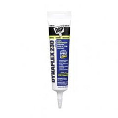 TRUE VALUE 18886 DAP Dynaflex 230 Sealant, White, Indoor & Outdoor, 5.5-oz.