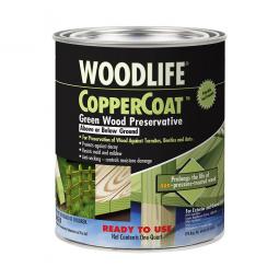 TRUE VALUE 1904A 1-Qt. Coppercoat Green Wood Preservative