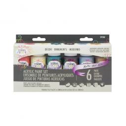 True Value 297582 6PK 2OZ MATTE PAINT SET