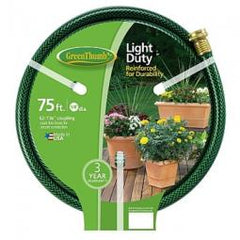 TRUE VALUE 354016 Green Thumb Nylon-Reinforced Garden Hose, 5/8-In. x 75-Ft.