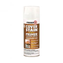 TRUE VALUE 3608 Zinsser Cover Stain 13-oz. Aerosol Oil Based Stain Killing Primer/Sealer