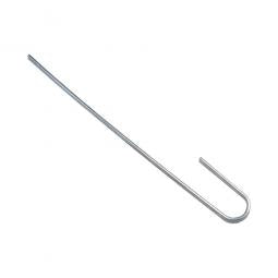 TRUE VALUE 397015B Raindrip Drip Watering Wire Hook Stake, Galvanized, 8-In., 15-Pk.