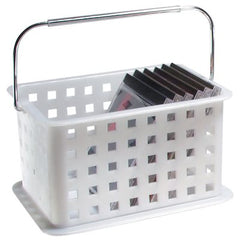 TRUE VALUE 46200 InterDesign Storage Basket for Shower or Household, Clear, 6-1/2 x 9 x 5-In.