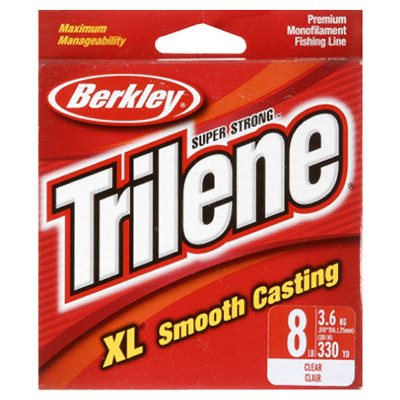 TRUE VALUE 4475-6339 Berkley Fishing Line, Trilene XL, Clear, 8-Lbs./330-Yds.