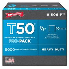 True Value 506IP Arrow T-50 Staples 3/8 In. 5000-Pk.