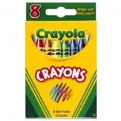 True Value 52-3008 Crayola 8-Pack Crayons