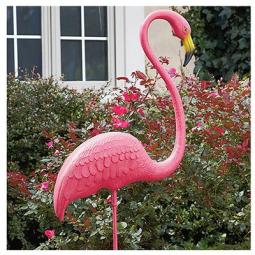 TRUE VALUE 62565 Featherstone Flamingo Statue Standing 52-In. Replacement MPN