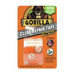 TRUE VALUE 6015002 Gorilla Repair Tape, Clear, 1.5-In. x 5-Yds.